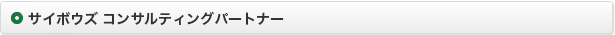 サイボウズ コンサルティングパートナー